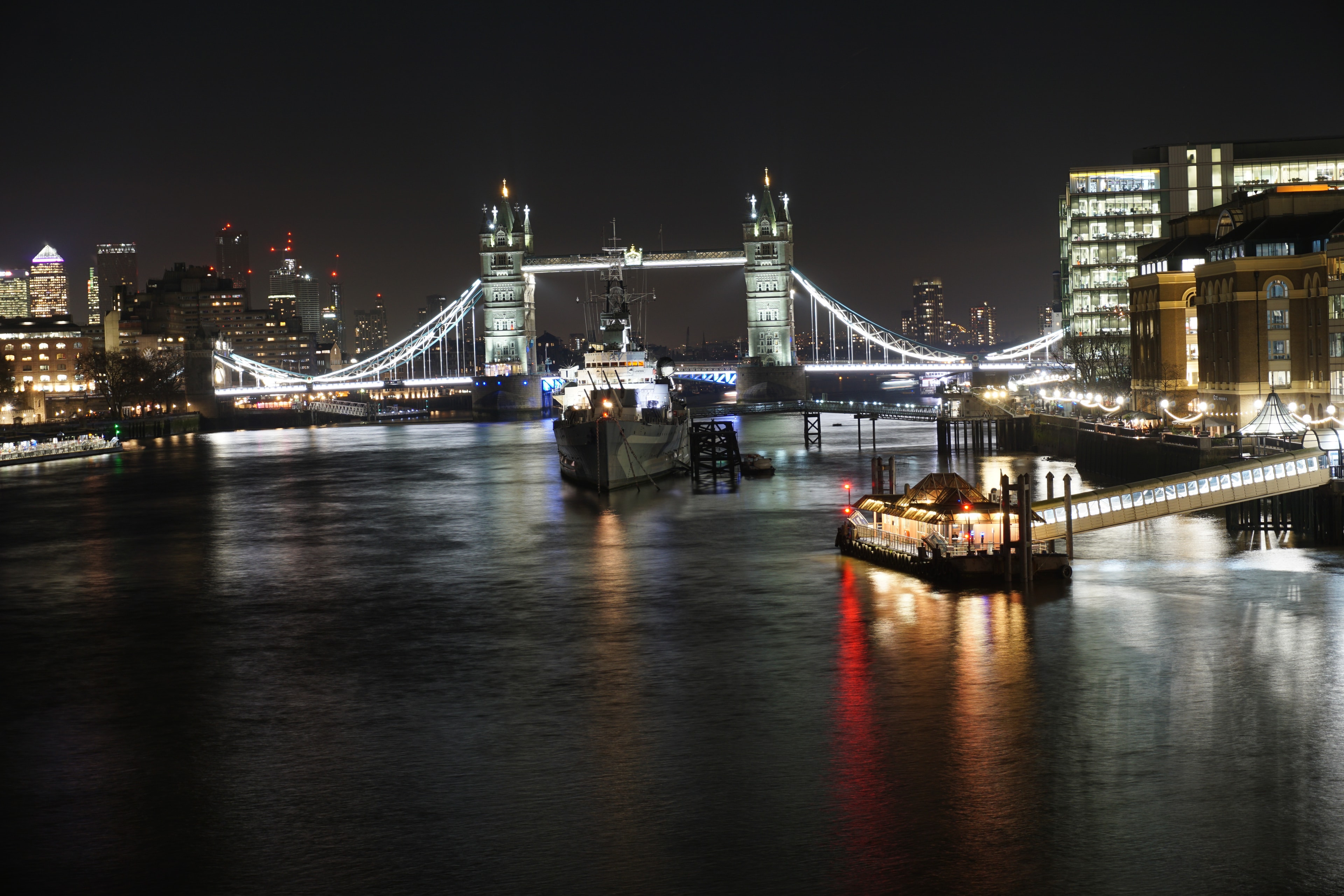 Tower Bridge London at night